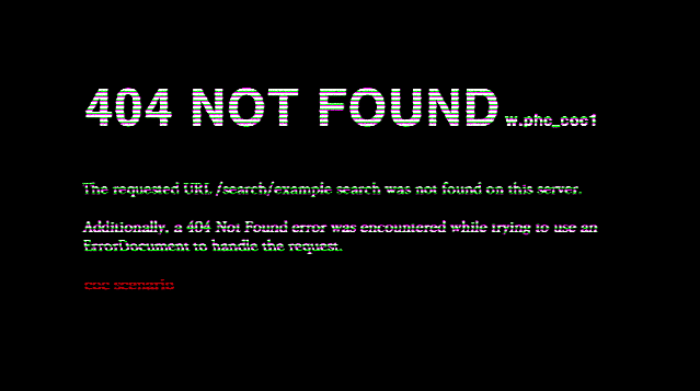 【시데룸】404 NOT FOUND