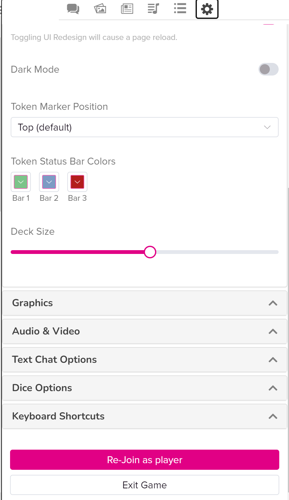 Community Forums: How Do I Turn Off Grid? | Roll20: Online virtual tabletop