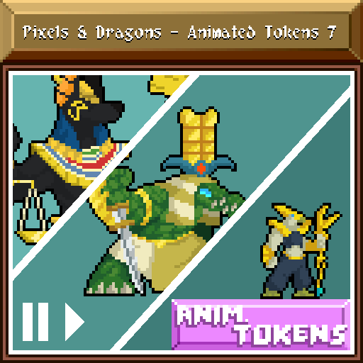 Pixels Animated - Animated Tokens 7