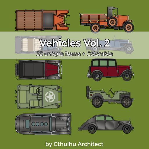 Cthulhu Architect Vehicles Vol.2