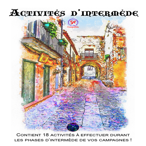 Activités d'intermède
