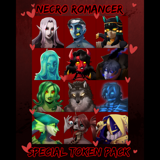 Necro-Romancer Token Pack
