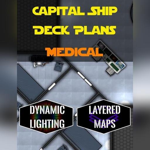 Capital Ship: Medical | Dynamic Lighting 