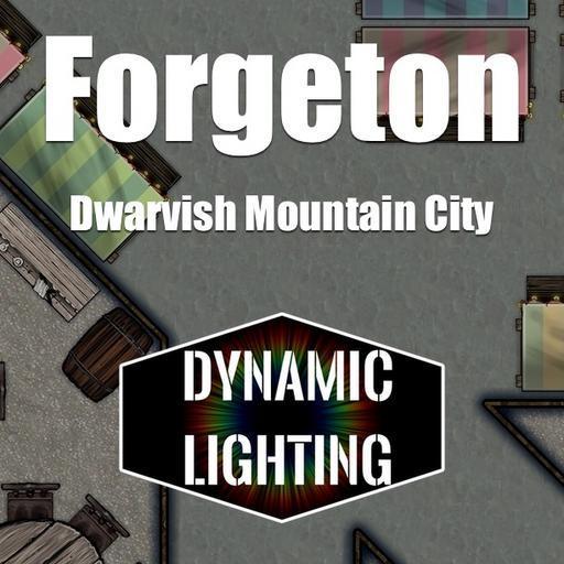 Forgeton - Dwarf Village | Dynamic Lighting 