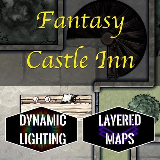  Fantasy Castle Inn | Dynamic Lighting 