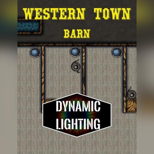 Western Town - Barn | Dynamic Lighting 