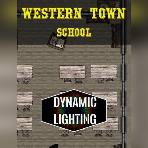 Western Town - School | Dynamic Lighting 