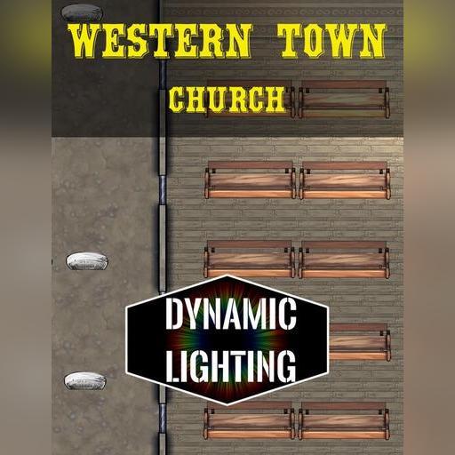 Western Town - Church | Dynamic Lighting 
