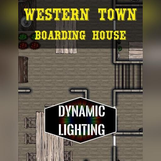  Western Town Boarding House | Dynamic Lighting 