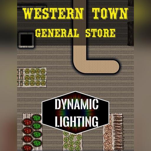 Western Town General Store | Dynamic Lighting 