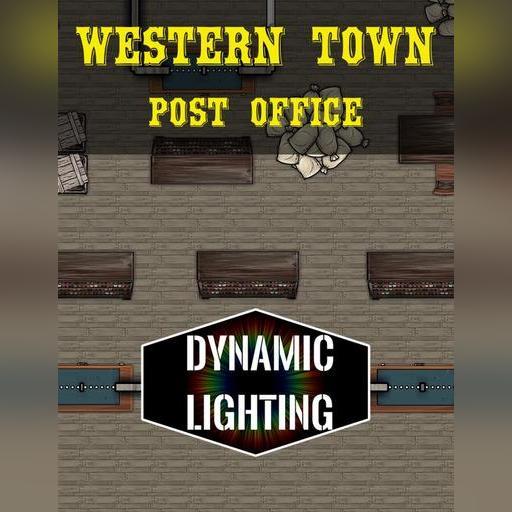 Western Town Post Office | Dynamic Lighting