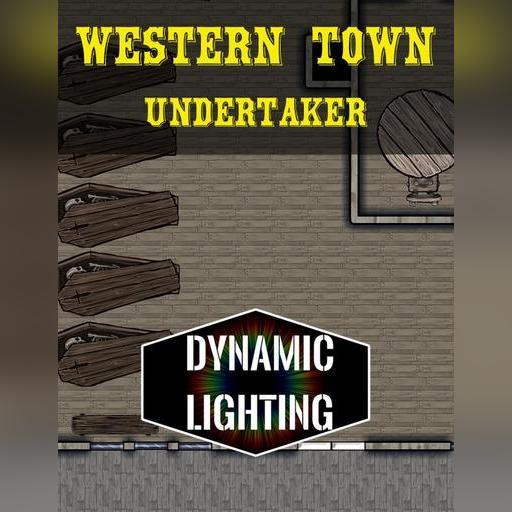 Western Town Undertaker | Dynamic Lighting 