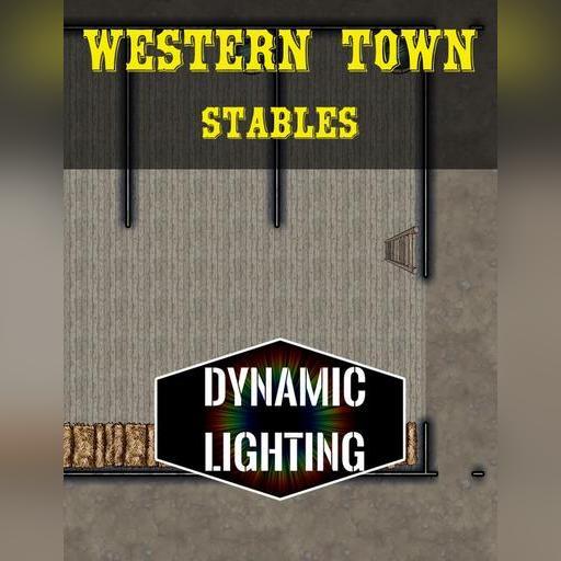 Western Town Stables | Dynamic Lighting 