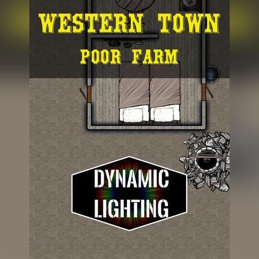 Western Town Poor Farm | Dynamic Lighting
