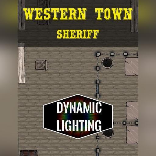 Western Town Sheriff | Dynamic Lighting