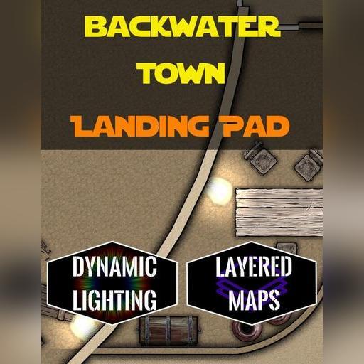 Backwater Town - Landing Pad | Dynamic Lighting