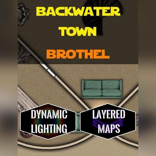 Backwater Town - Brothel | Dynamic Lighting