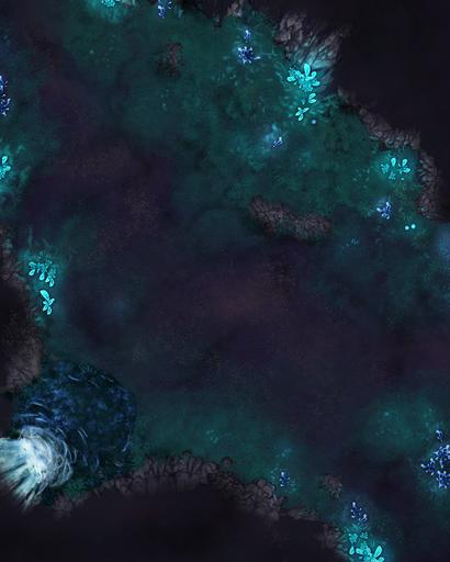 Darkness Rocks Map Deep Dark Caverns Battlemaps | Roll20 Marketplace: Digital goods for ...