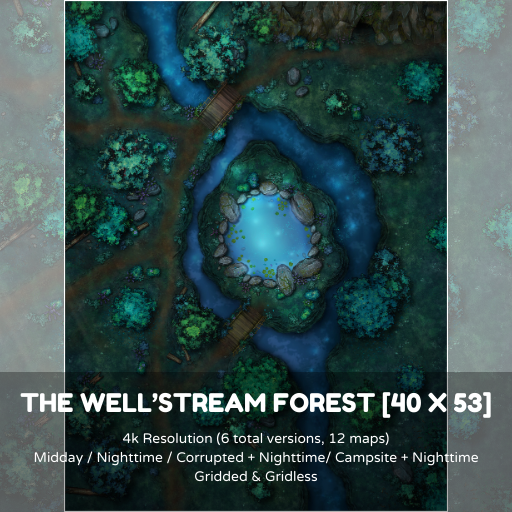 The Well'Stream Forest [40 x 53]