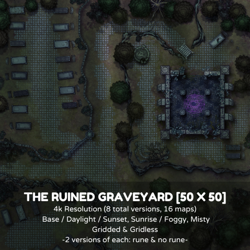 The Ruined Graveyard [50 x 50]