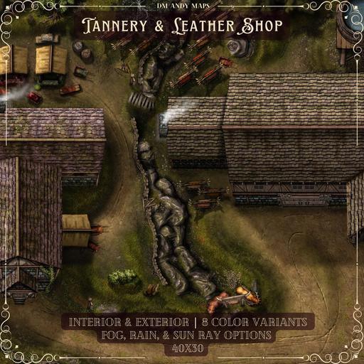 DM Andy Maps - Tannery & Leather Shop