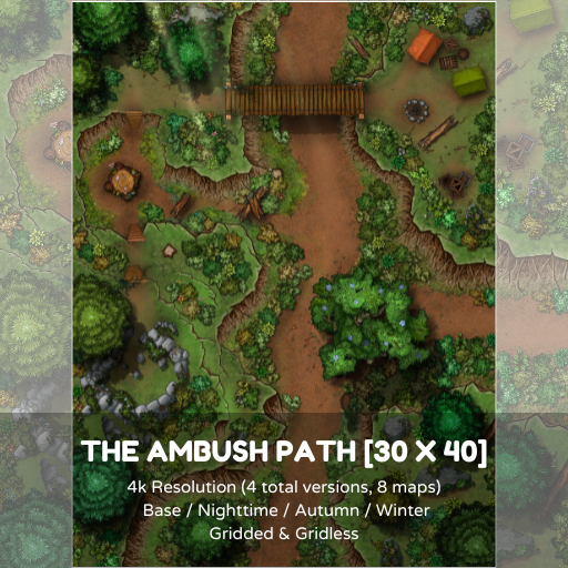 The Ambush Path [30 x 40]