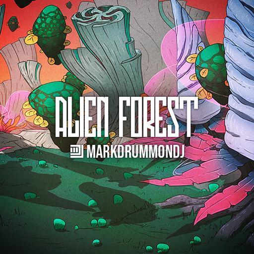 Alien Forest Battlemap