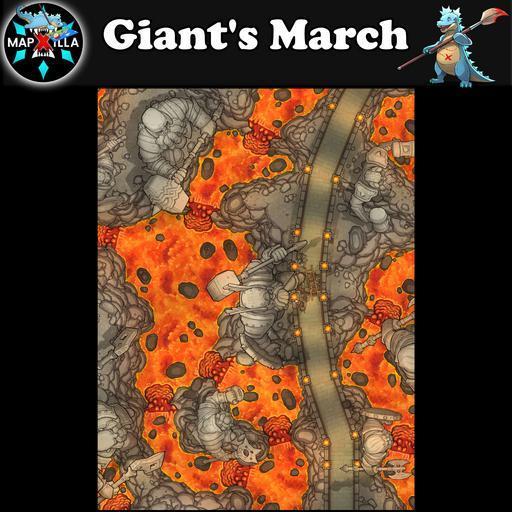 Giant's March [30 x 40]