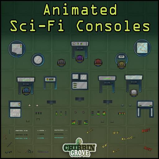 Animated Sci-Fi Consoles