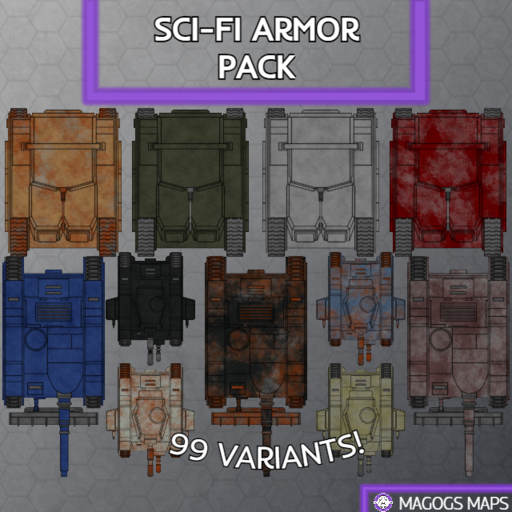 Sci-fi Armor pack