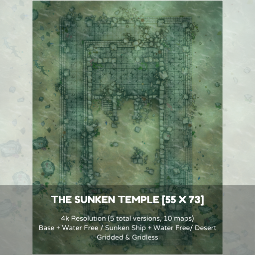 The Sunken Temple [55 x 73]