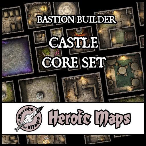 Heroic Maps - Bastion Builder: Castle Core Set
