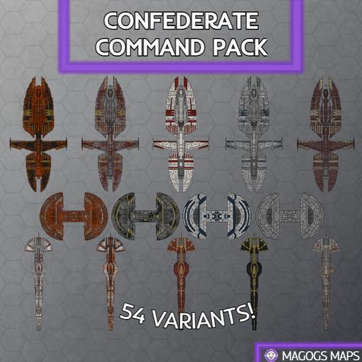 Confederate Command Pack