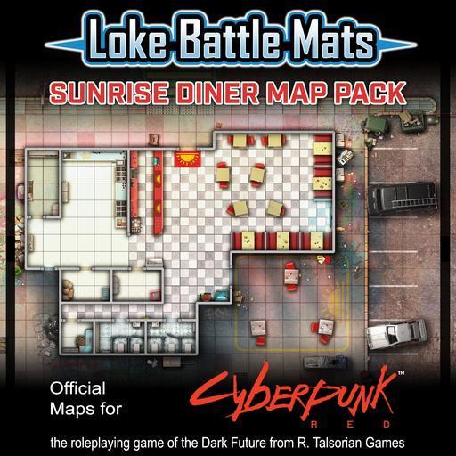 Sunrise Diner - Cyberpunk Map Pack