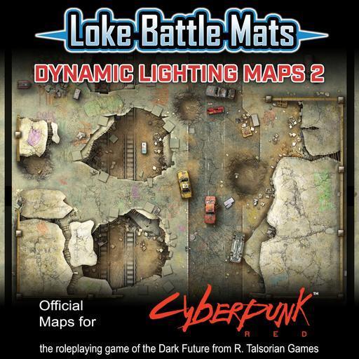 Cyberpunk Dynamic Lighting Maps 2