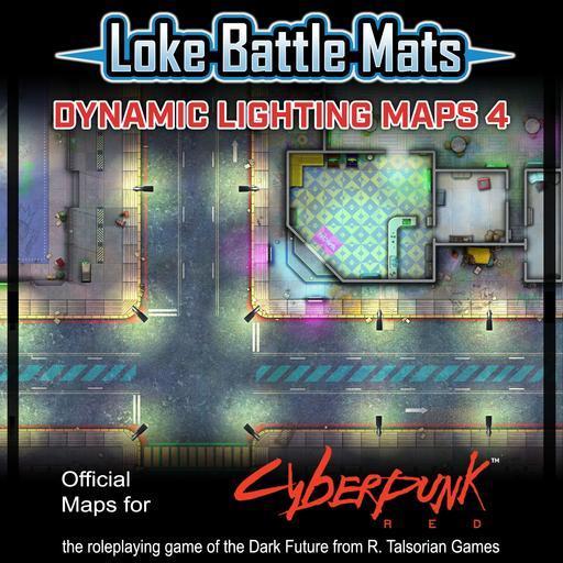 Cyberpunk Dynamic Lighting Maps 4
