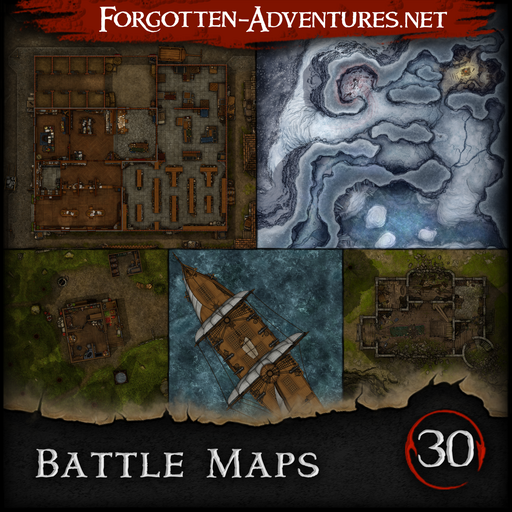  Battle Maps - Pack 30