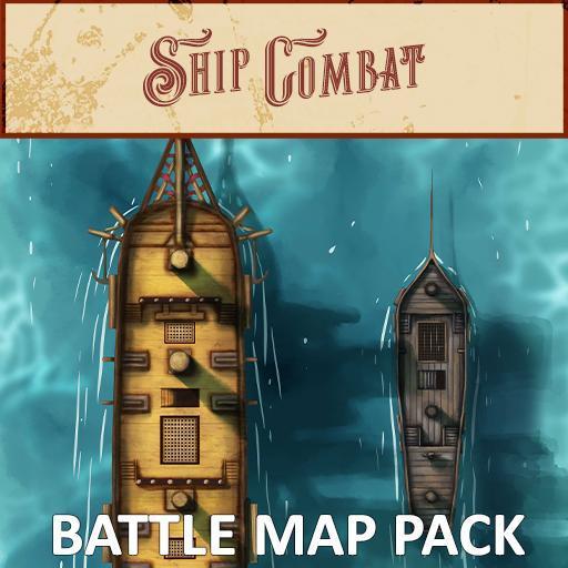Ship Combat Battle Map