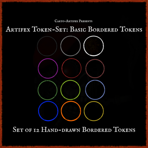Artifex Token-Set: Basic Bordered Tokens