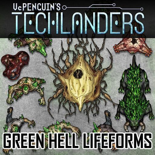 Techlanders - Green Hell Lifeforms Pack