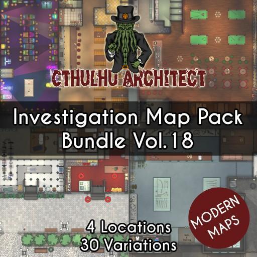 Investigation Map Pack Bundle Vol.18