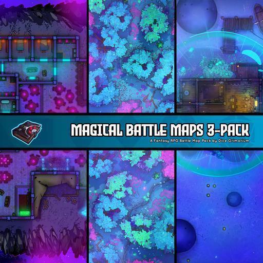 Magical Battle Maps 3-Pack