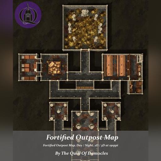 Fortified Outpost Battlemap