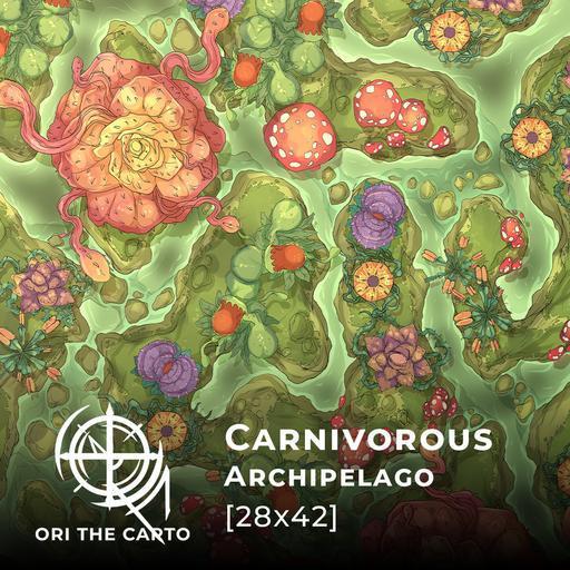 Carnivorous Archipelago - Encounter Map