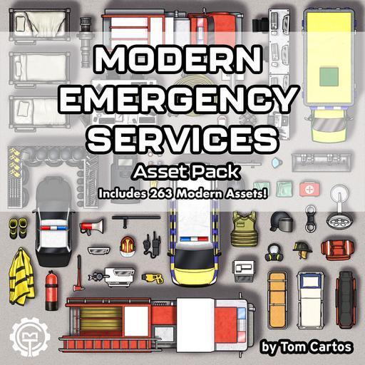 Modern Emergency Services Asset Pack