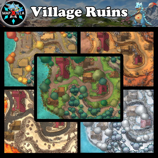 Village Ruins [40 x 30]