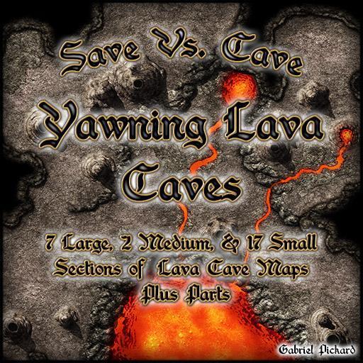 Save Vs. Cave: Yawning Lava Caves