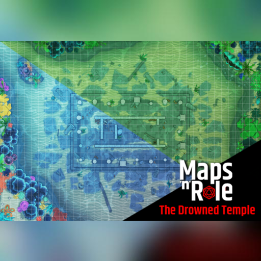 The Drowned Temple Map 