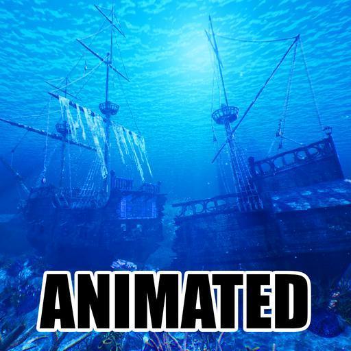 Underwater Ship Wreck Animated Battlemaps