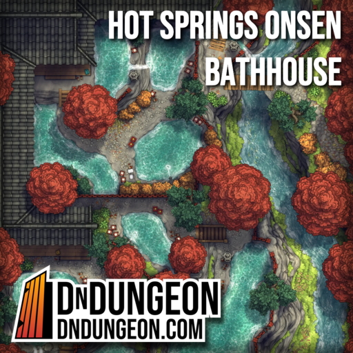 Hot Springs Onsen Bathhouse